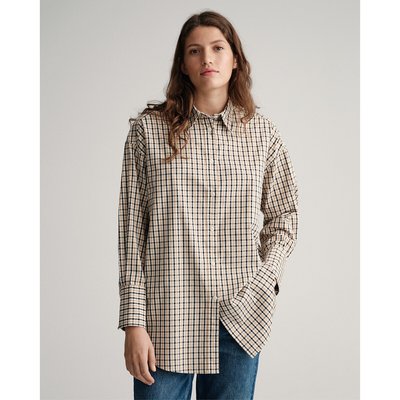 Chemise à carreaux, manches longues GANT