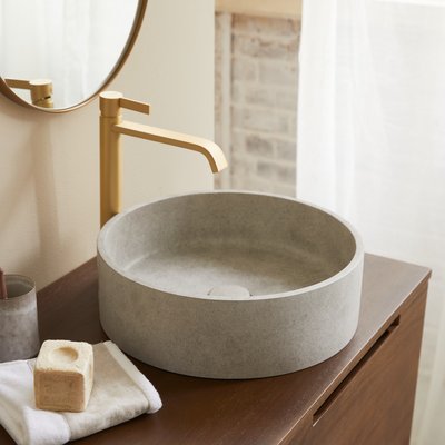 Vasque ronde béton grey GINA TIKAMOON