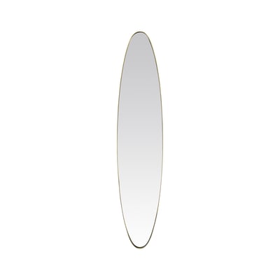 Miroir ovale aux bords fins 24x118cm EMDE