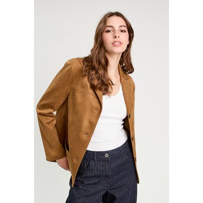 Veste blazer suédine CACHE CACHE