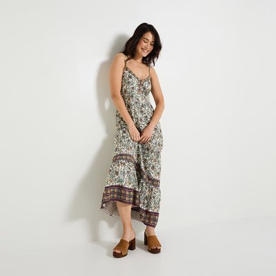 Robe longue imprimée GRAIN DE MALICE