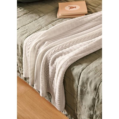 Couverture enfant en maille de coton MANGO HOME