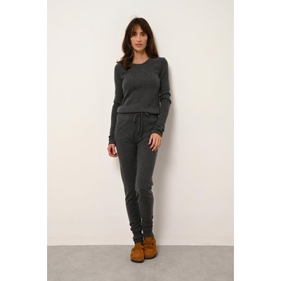 Jogging Anthracite Chiné Wendy JUST CASHMERE