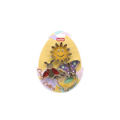 Set de 4 emporte-pièces Pâques Inox Zenker Pâques ZENKER