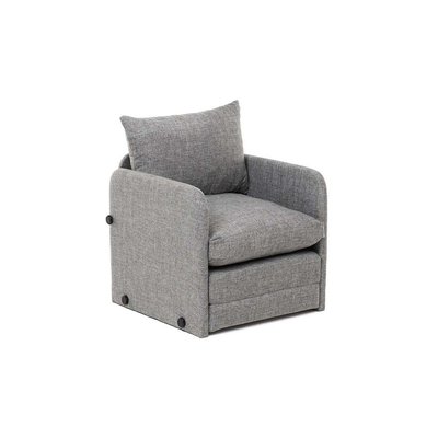 Fauteuil convertible en tissu Saga HANAH HOME