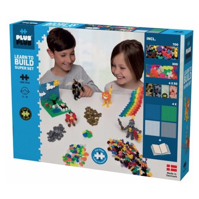 Mega kit decouvertes Basic pieces PLUSPLUS