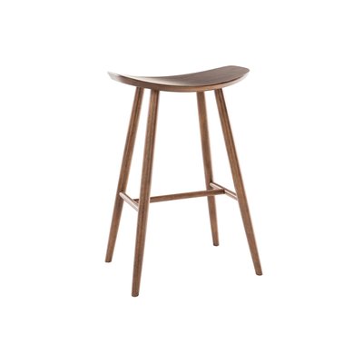 Tabouret de bar design en bois H72 cm DEMORY MILIBOO