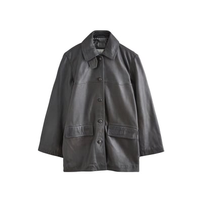 Veste utilitaire en cuir NEXT