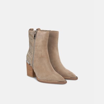 Bottines en cuir avec détail brillant ALMA EN PENA