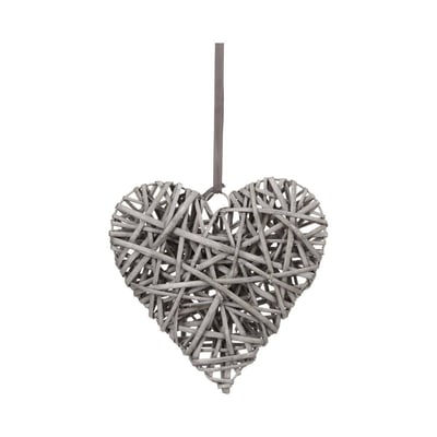 Décoration murale coeur en rotin COEUR ATMOSPHERA