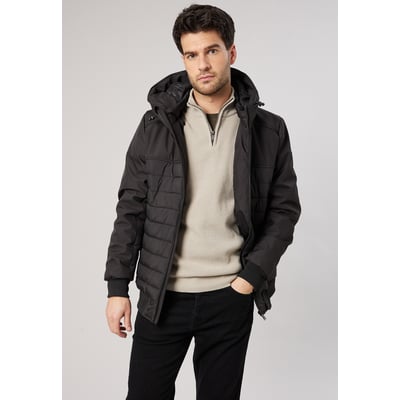 Blouson noir regular homme MEMENTO DEELUXE