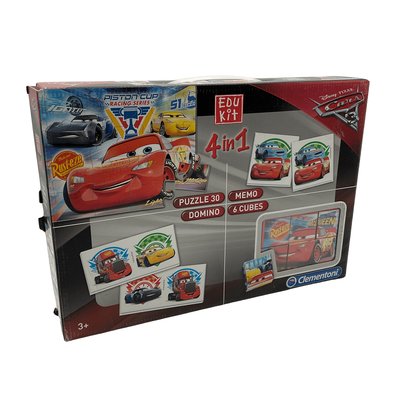 Super kit 4 en 1 Cars 3 - Bon état CLEMENTONI