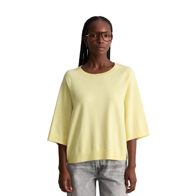 Pull en maille oversize en Soft Cotton Stretch MARC O’POLO DENIM