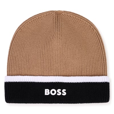 Bonnet en tricot BOSS KIDSWEAR