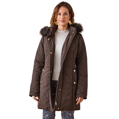 Parka longue déperlante à capuche DAXON