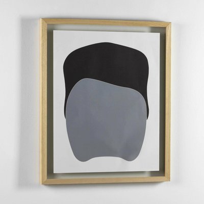 Tableau minimaliste en bois, Anzur RECOLLECTION