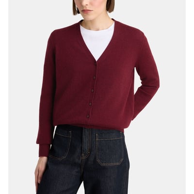Cardigan droit filao en cachemire GALERIES LAFAYETTE