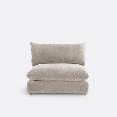 Modulaire zetel, getextureerd fluweel, Malo LA REDOUTE INTERIEURS
