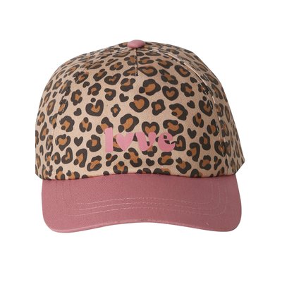 Casquette imprimé léopard VERTBAUDET