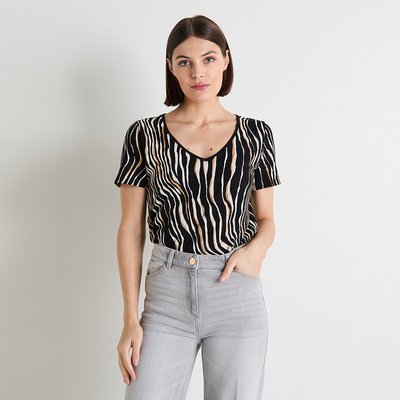 T-shirt col V GRAIN DE MALICE