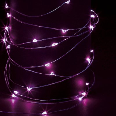 Guirlande lumineuse intérieur 10m multicolore 100 LED à piles FEERIC LIGHTS & CHRISTMAS