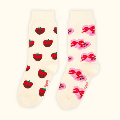 Chaussettes Boite de Chocolats COUCOU SUZETTE