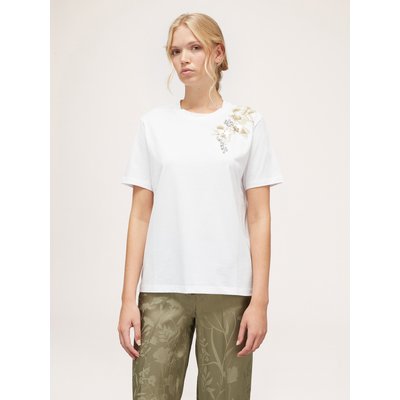 T-shirt boxy en jersey de coton MOTIVI