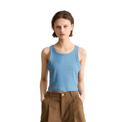 Top côtelé slim cropped en jersey stretch MARC O’POLO DENIM