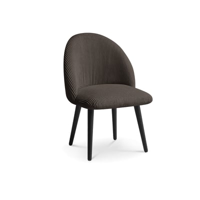 Chaise velours côtelé, LALIE BOBOCHIC
