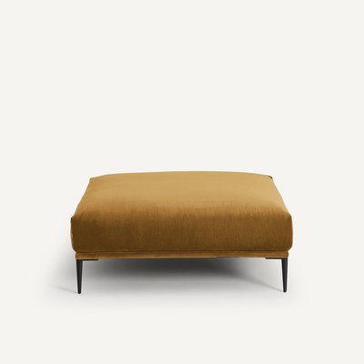 Repose-pied XL velours, Oscar design E.Gallina AM.PM