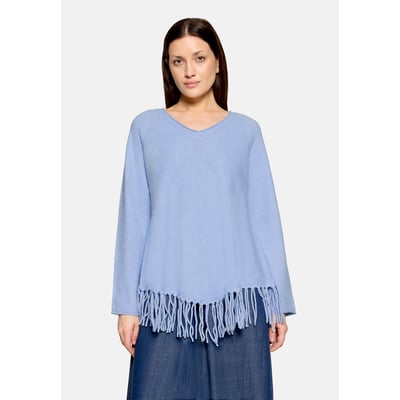 Pull-over en maille à encolure en v CARTOON