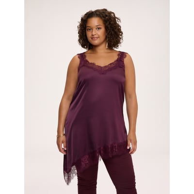 Top avec détails en dentelle FIORELLA RUBINO