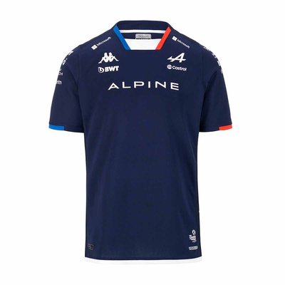 Maillot Kombat France Ocon Bwt Alpine F1 Team 2024 KAPPA