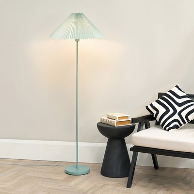 Akira Pleated Shade Floor Lamp SO'HOME