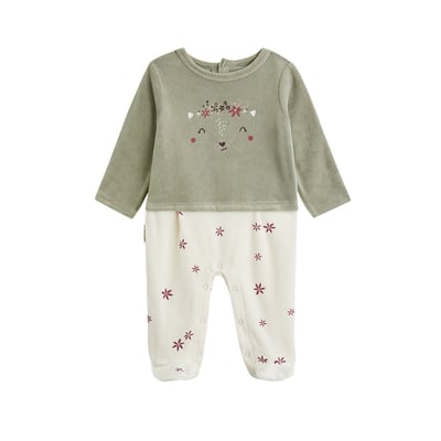 Pyjama bébé en velours Misti PETIT BEGUIN