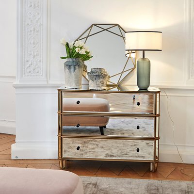 Winsome Mirrored Chest of Drawers AM.PM