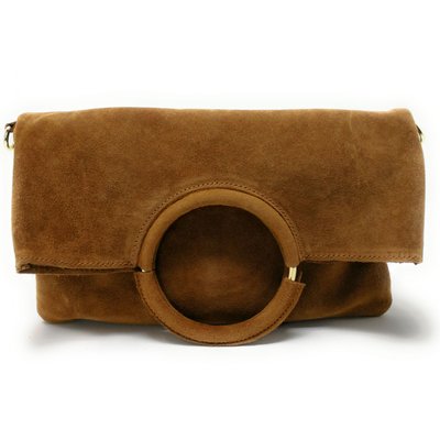 Sac à main et bandoulière en cuir nubuck italien CHARLOTTE OH MY BAG