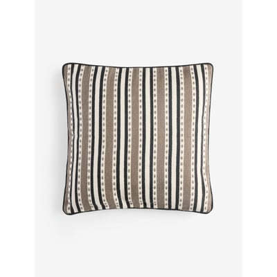 Coussin intérieur/extérieur à rayures tissées NEXT