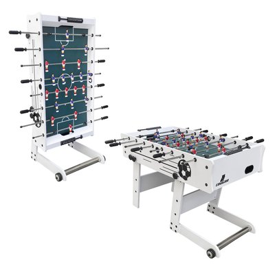 Scorpion kick folding football table white COUGAR