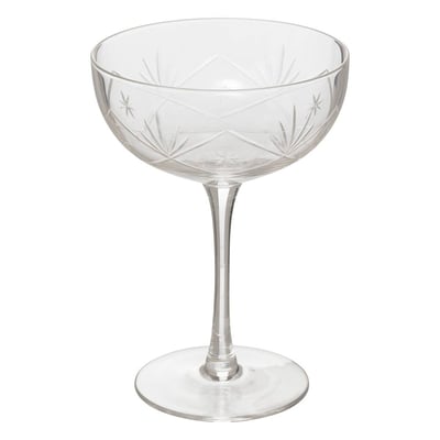Lot de 6 coupes à champagne en verre 28 cl VICTORIA SECRET DE GOURMET