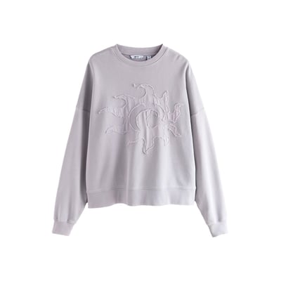 Sweat à capuche zippé en maille gaufrée edit NEXT