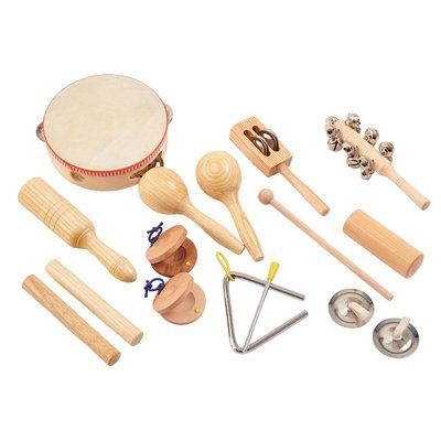 Set de 10 instruments de percussion TICKIT