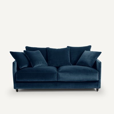 Sofá cama compacto aterciopelado, Lazare AM.PM