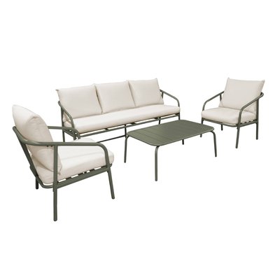 Salon de jardin acier 5 places MESSINA 5 SWEEEK
