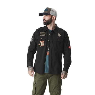 Chemise en coton Patche VON DUTCH