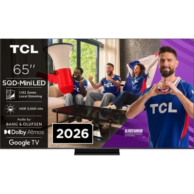TV Mini LED 65C79L (2026) 65" (164 cm) - Expérience Gaming, 144Hz, système sonore Bang & Olufsen TCL