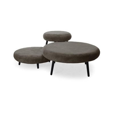 Pouf velours côtelé, EDEN BOBOCHIC