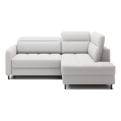 Canapé d'Angle Convertible en Tissu bouclette 5 places - KALIBO LISA DESIGN