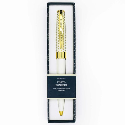 Stylo à bille personnalisé PORTE-BONHEUR DRAEGER PARIS