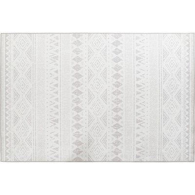 Tapis moderne en polyester, ikat élégant RECOLLECTION